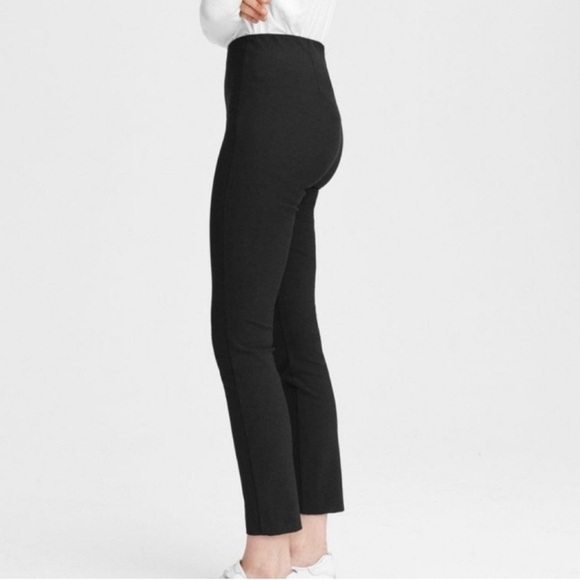 rag & bone Simone High Waist Slim Ankle Pants in Black Size 16 - Picture 3 of 10